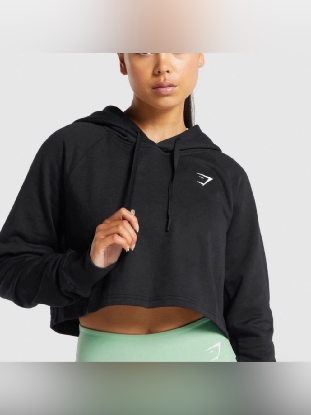 Gymshark Training Cropped Hoodie size XS, EUC